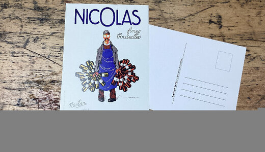 Carte postale Nicolas 