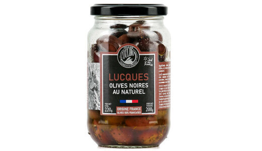Olives Lucques noires 420g