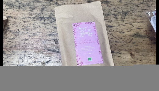 Thé vert bio Sencha sakura 100gr