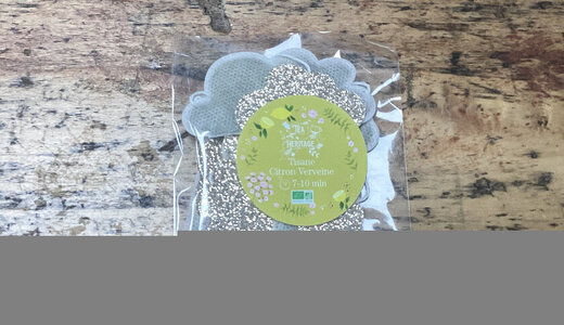 5 sachets tisane citron verveine forme nuage