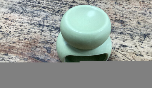 Brûleur parfum vert jade