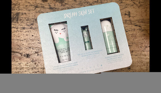 Coffret dream skin Aqua 3soins crème mains masque baume 