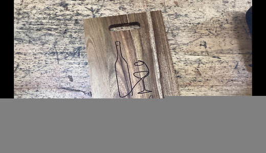 Planche à découper acacia pouilly sur loire 20x28cm