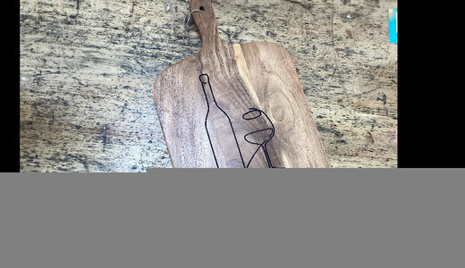 Planche à découper acacia pouilly sur loire 25x44cm