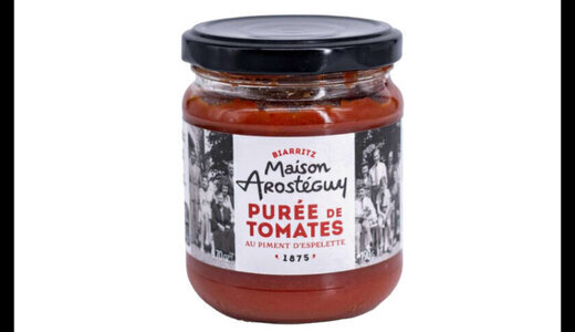 Purée de tomate au Piment d'Espelette 190g