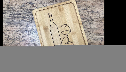 Planche à découper bambou pouilly 21x28cm