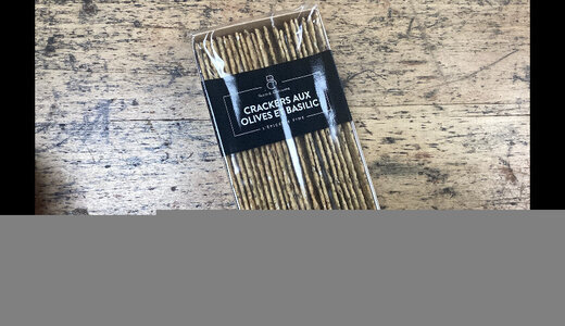 Crackers olives basilic 130gr