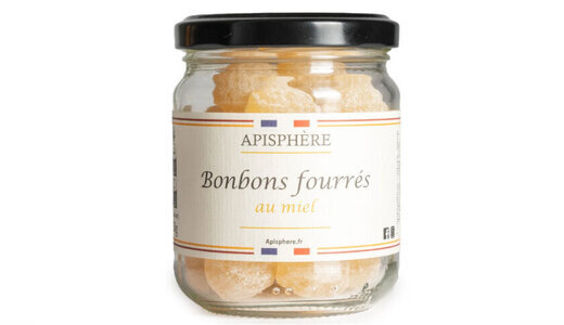 Bonbons fourrés au miel