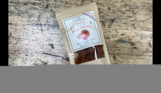 Biscuits artisanaux tomate piment d’espelette 120gr