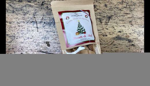 Biscuits de noël canistrellis aux amandes 100gr