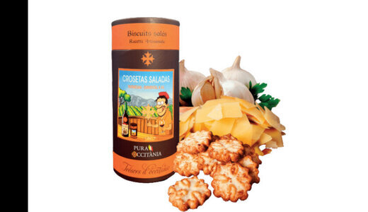 Biscuits parmesan, emmental, ail