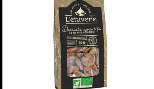 Biscuits à l'ail noir