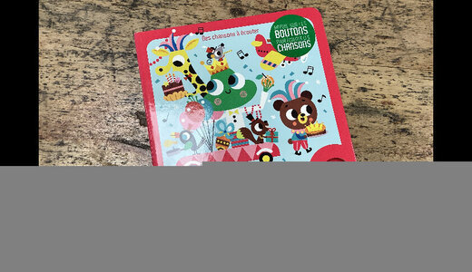 Livre sonore petites comptines pour faire la fête 