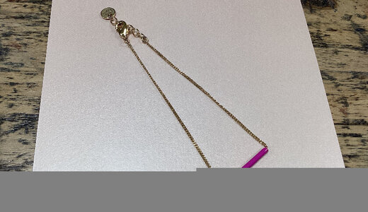 Bracelet étincelle violet 