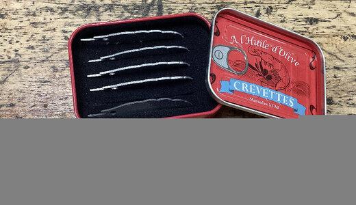 Pics crevette x6 boîte métallique 