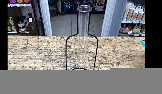 Vase bouteille de fleurs