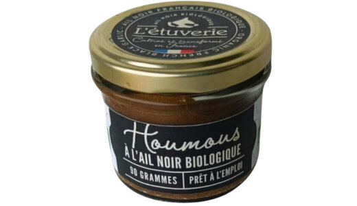 Houmous à l'ail noir