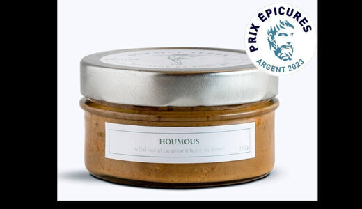 Houmous à l'ail noir et au piment fumé du Béarn