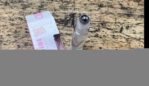 Parfum roll’on pailletté pivoine