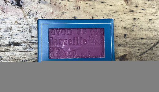 Savon de Marseille patchouli 125gr