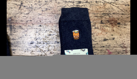 Chaussette haute gourmande boisson homme 41/46