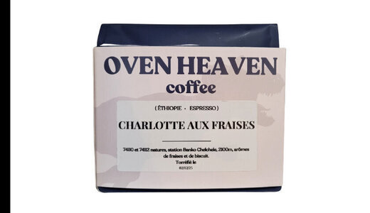 Café "Charlotte aux fraises" - Machine espresso - 200g