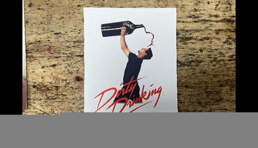 Affiche Dirty Drinking A4