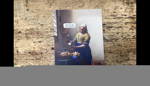 Affiche la crémière A4