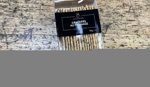 Crackers au fromage 130gr