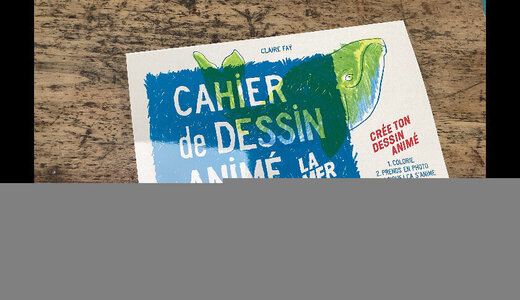 Livre animé la mer blink book