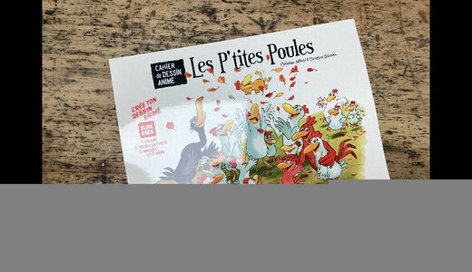 Livre animé p’tites poules blink book