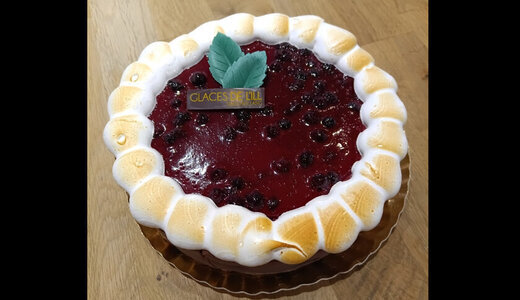 Tarte myrtilles 8 personnes