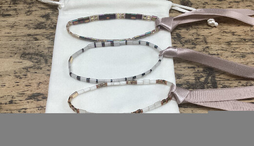 Bracelet tilu perles de verre 