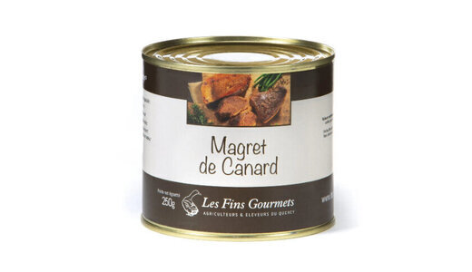 Magret de canard confit