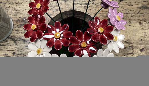 Marguerite céramique