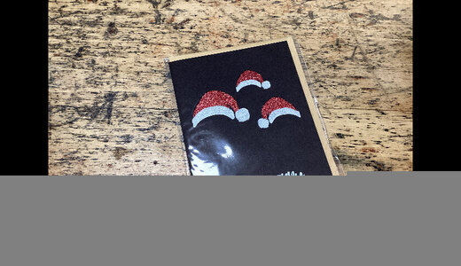 Carte origami Merry christmas