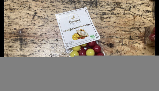 Les souffles framboise mangue 100gr