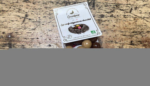 Les œufs mignons en chocolat 100gr