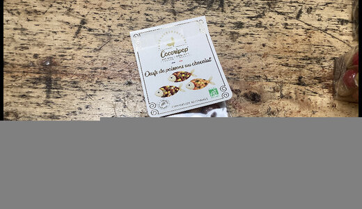 Œufs de poissons au chocolat