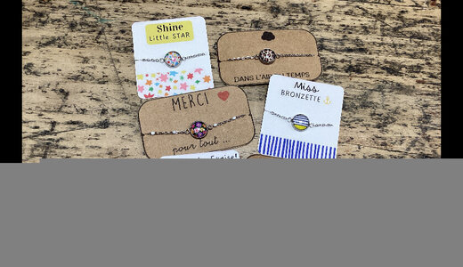 Bracelet acier inoxydable divers coloris