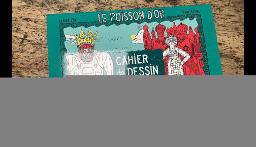 Livre animé blink book Poisson d’or 