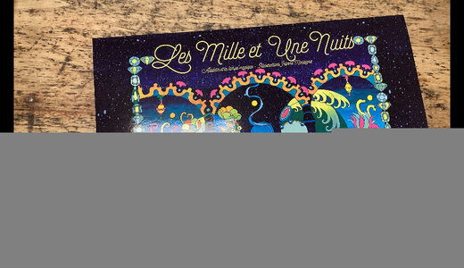 Livre animé blink book Les mille et une nuits