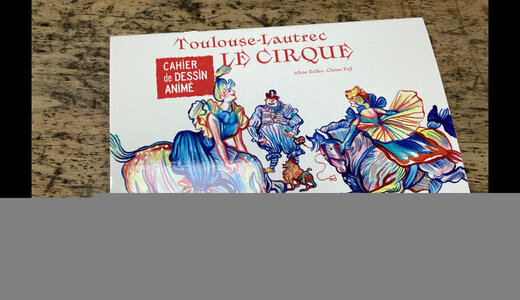 Livre animé blink brook Toulouse lautrec